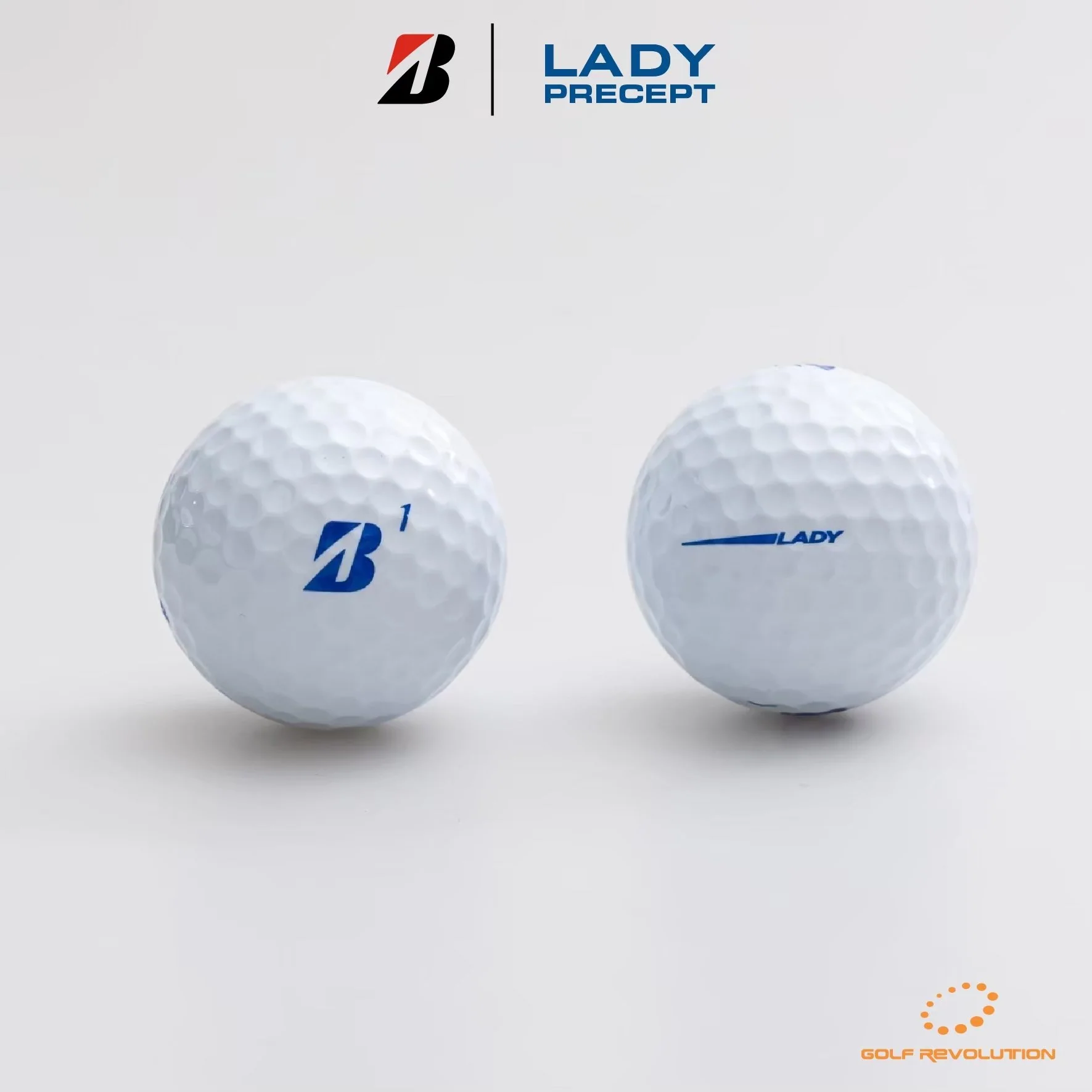 ลูกกอล์ฟ BRIDGESTONE BALL PRECEPT Lady WHITE ( BUY 2 FREE 1 ) - White - ONE SIZE