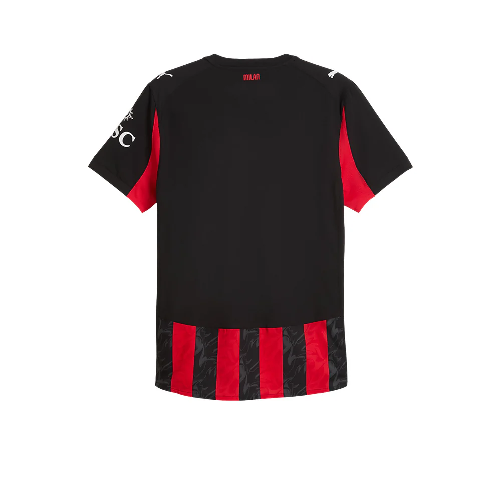 PUMA Men's AC Milan Home 2025/26 Jersey - Multi Color - 2XL (US SIZE)