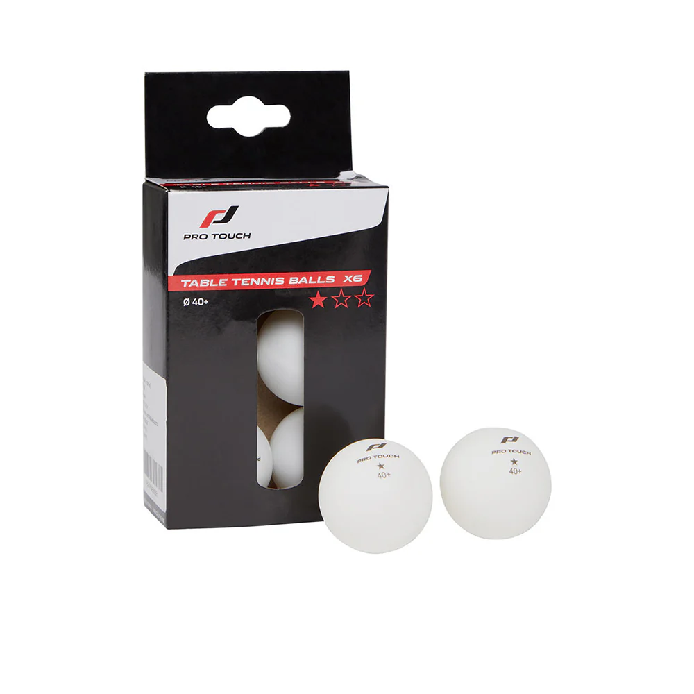 PRO TOUCH Pro Ball 1 Star Table Tennis Ball (6 Pieces)