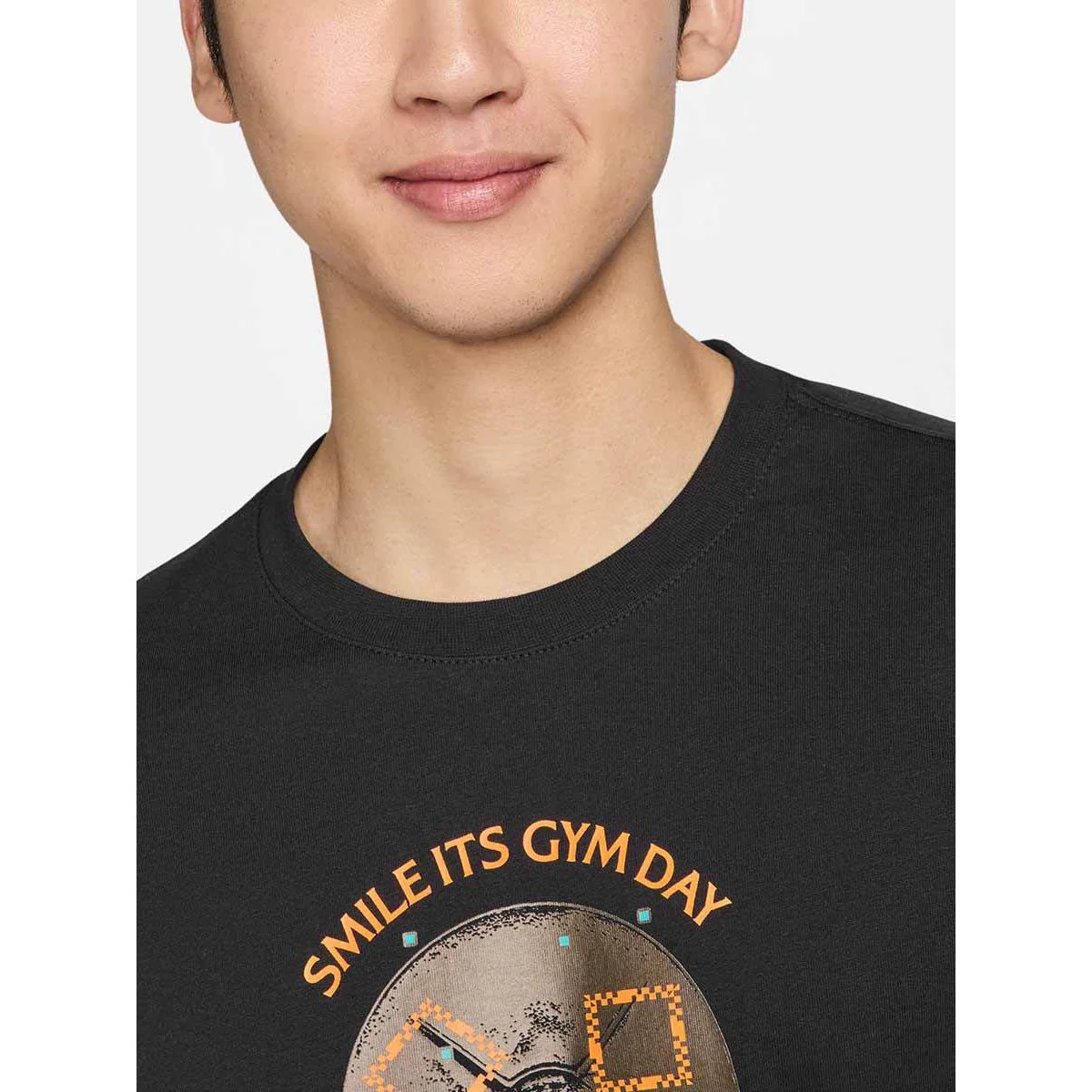 NIKE Fitness Men's Training T-Shirt - Black - L (ASIAN SIZE)