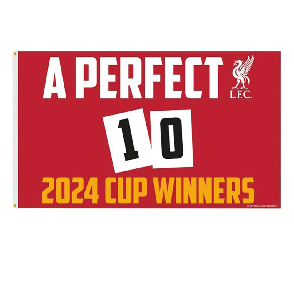 LFC Carabao Cup Winners Flag - Red - ONE SIZE