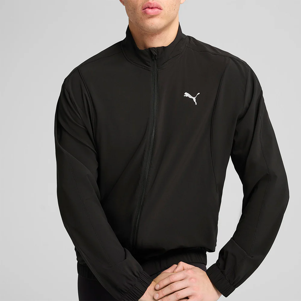 PUMA Velocity Woven Men's Running Jacket - Black - L (UK SIZE)