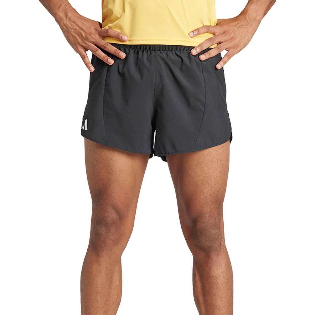 ADIDAS Adizero Essentials Men's Running Shorts - Black - 2XL (ASIAN SIZE)