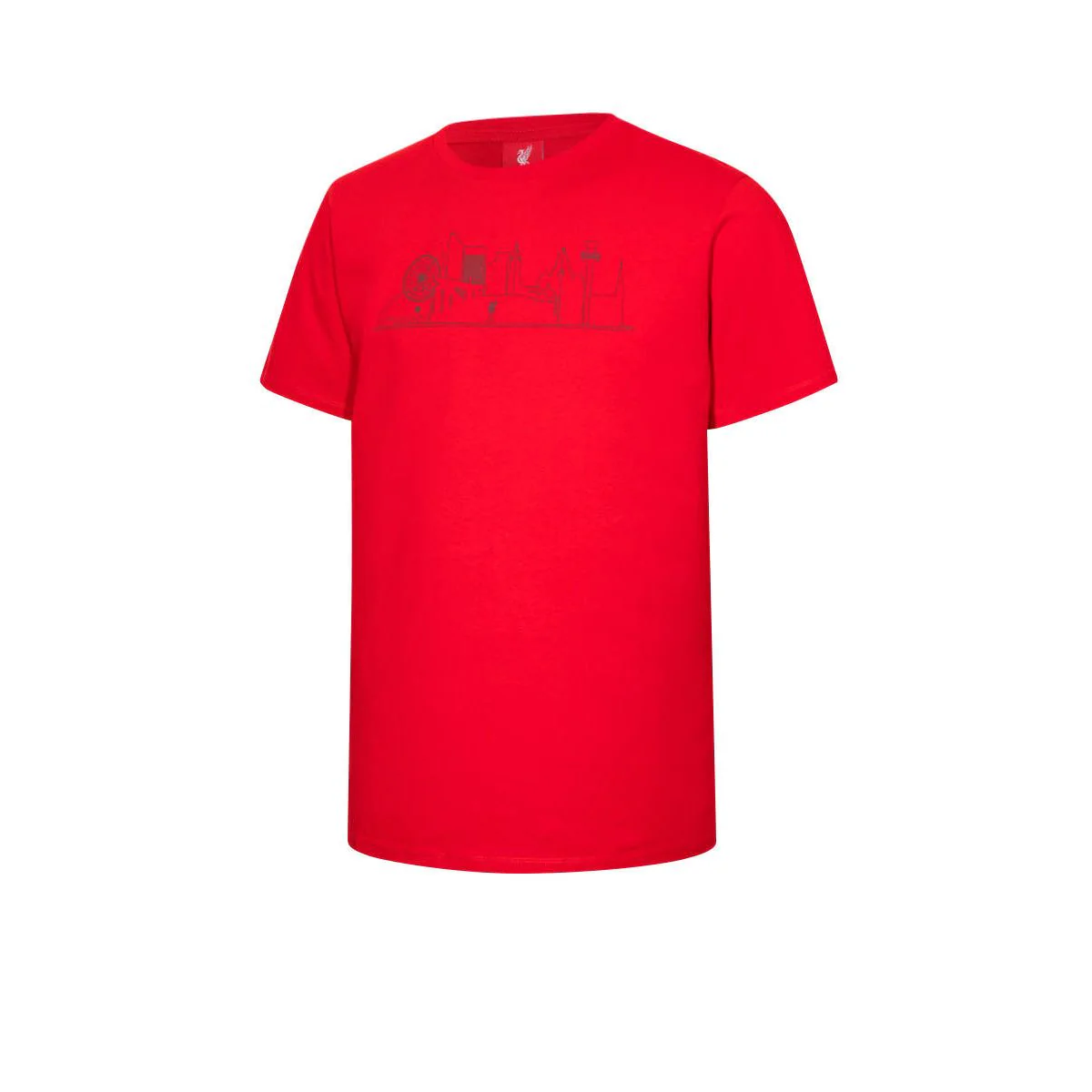 LFC Skyline Men's T-Shirt - Red - 2XL (UK SIZE)