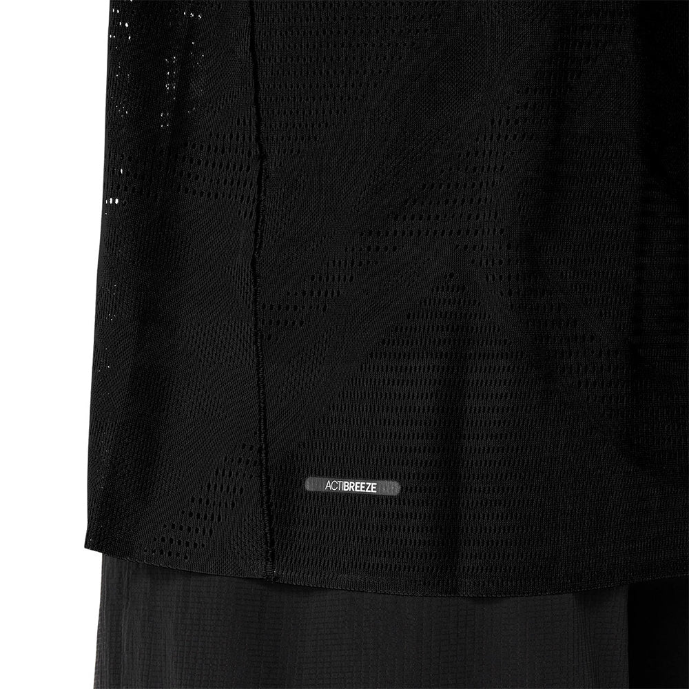 ASICS Metarun Men's Running T-Shirt - Black - L (ASIAN SIZE)