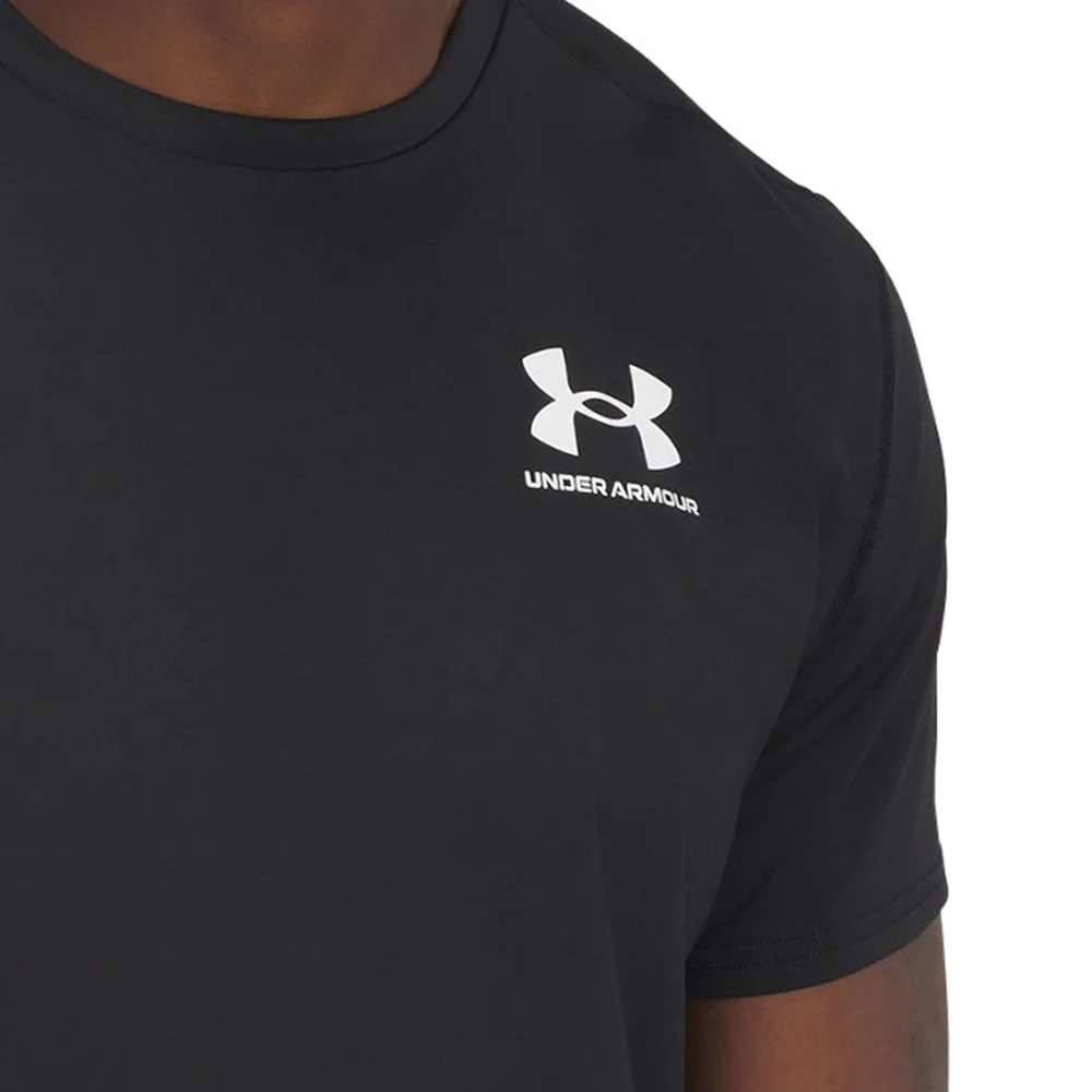 UNDER ARMOUR HeatGear® Fitted Men's Training T-Shirt - Black - L (US SIZE)