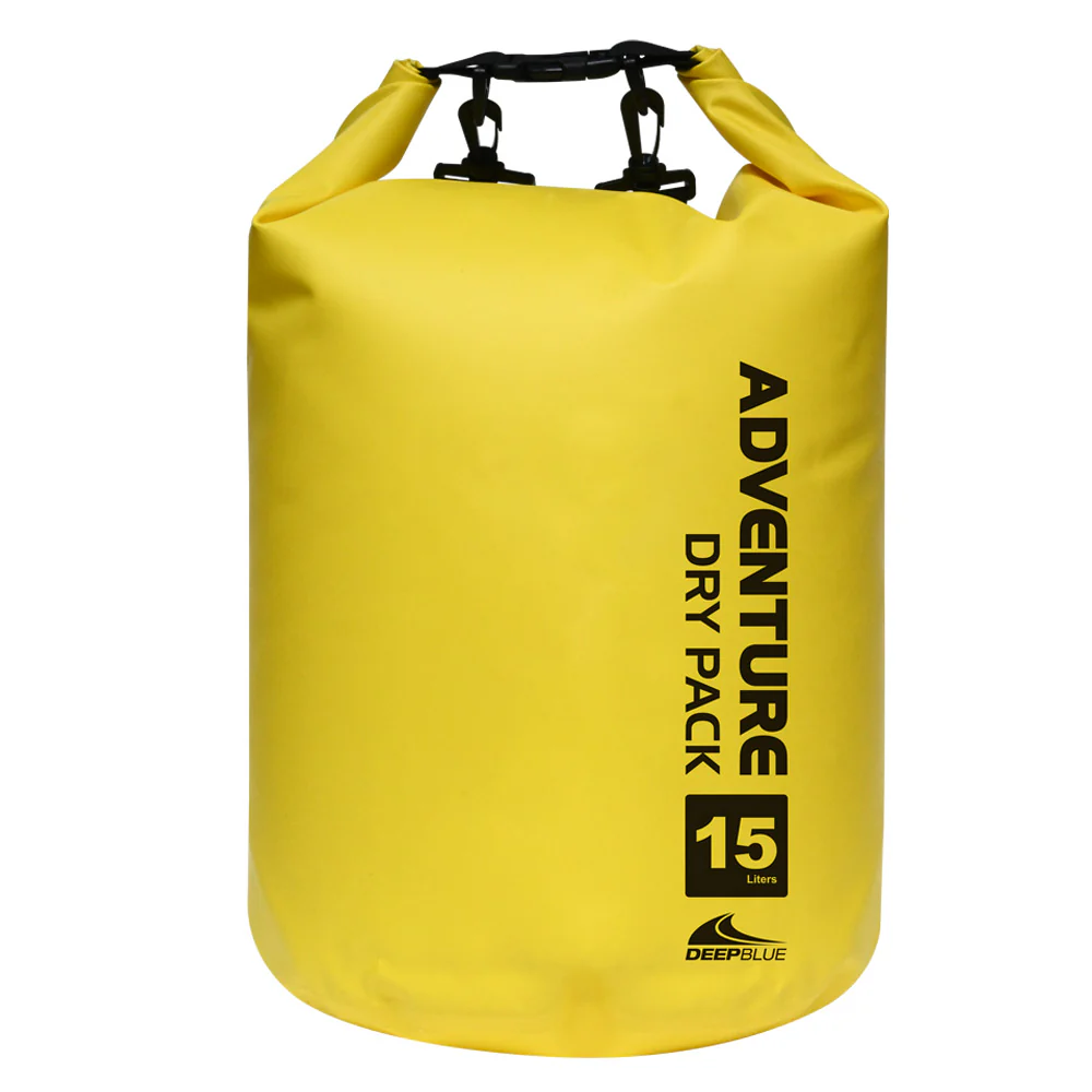 Deep Blue Adventure Dry Pack 15L — цвет мультиколор / желтый, размер единый размер