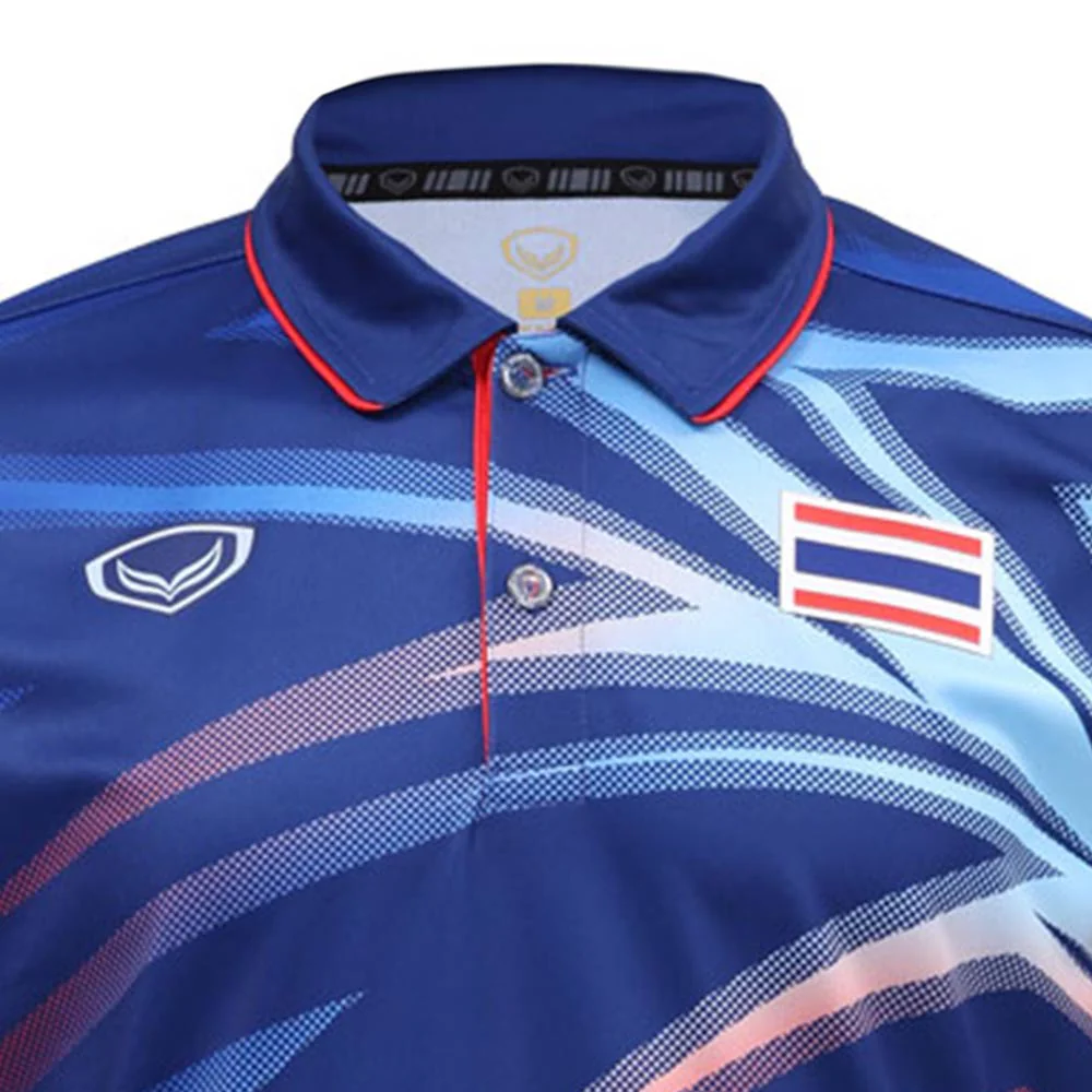GRAND SPORT Thai National Team Sea Games 2025 Men's Polo Shirt - Blue - 2XL (ASIAN SIZE)
