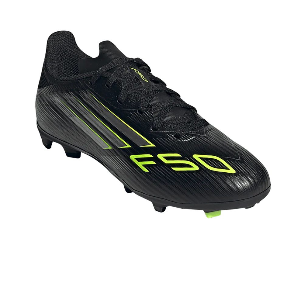 ADIDAS F50 League MG Kids Football Shoes - Black - 12 K
