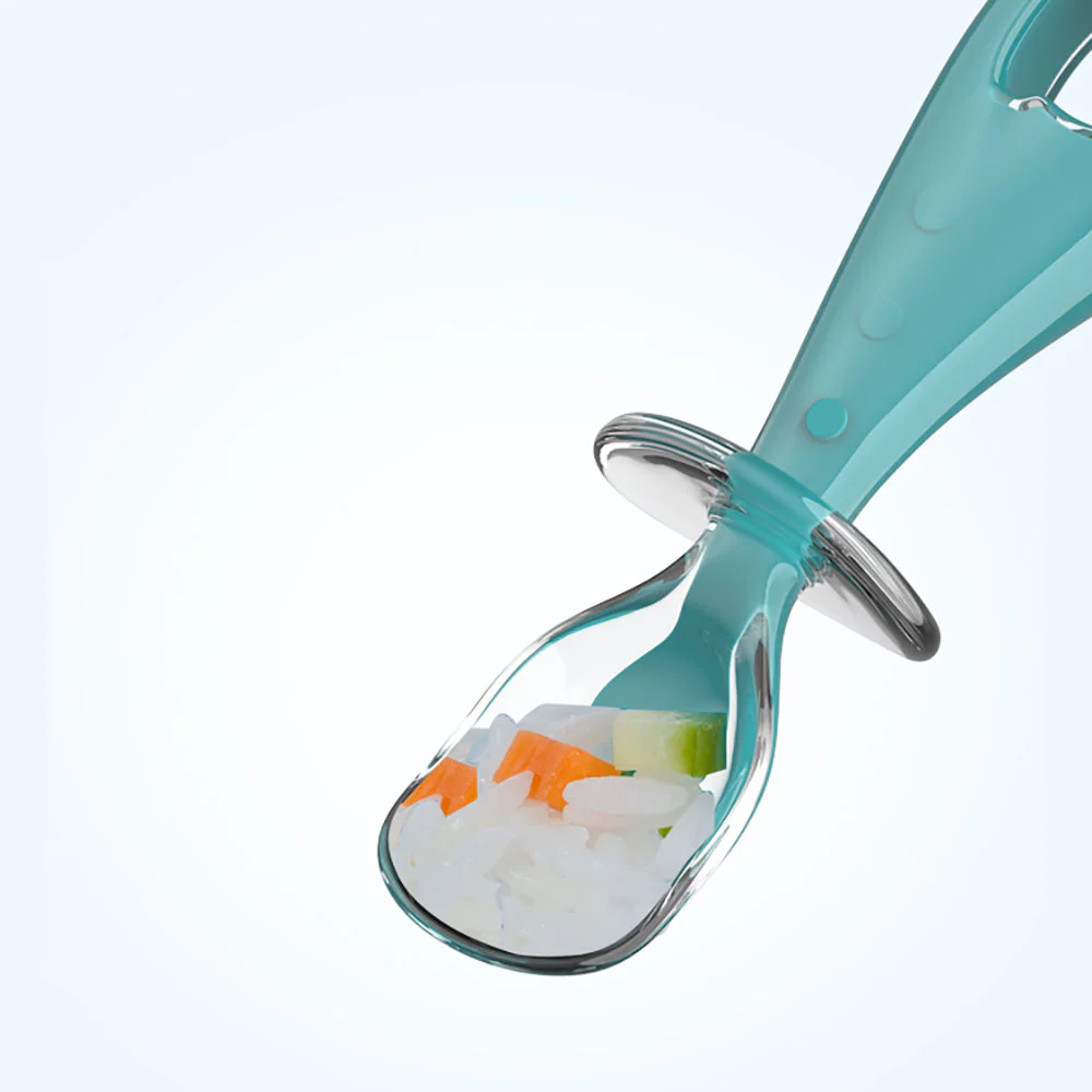 Hogokids детские Silicone Short Handle Food Supplement Spoon
