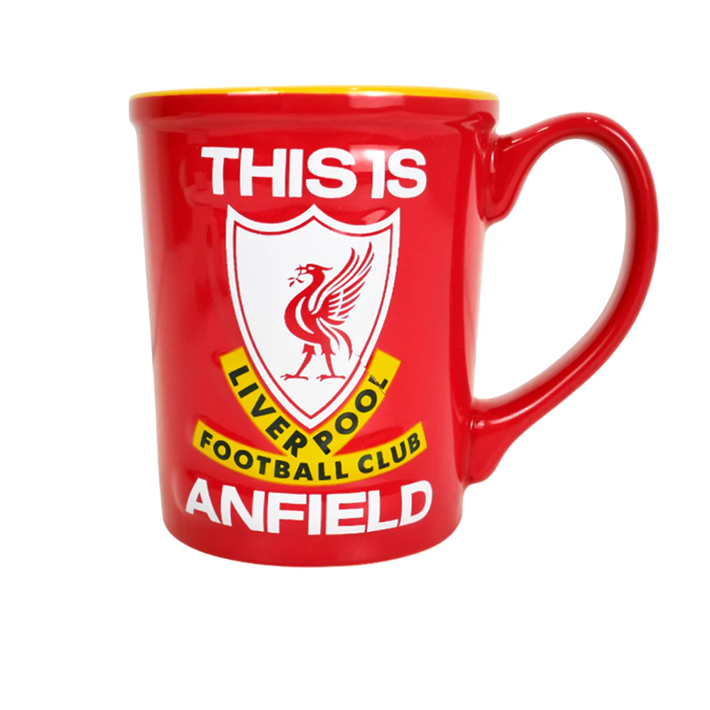 LFC Embossed Jumbo This Is Anfield Mug - Red - ONE SIZE