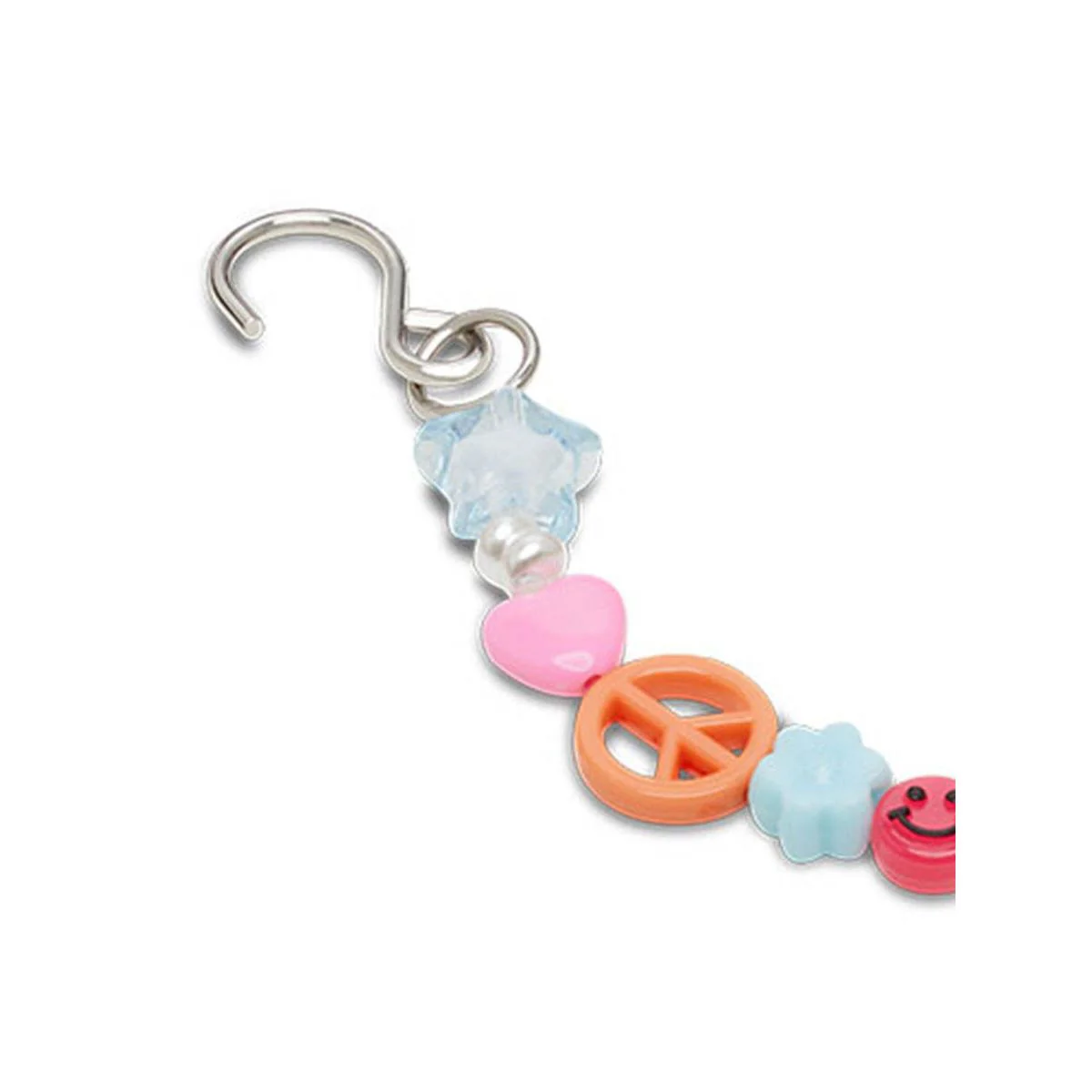 CROCS Jibbitz Beaded Strap Chain Shoes Charm - Multi Color - ONE SIZE