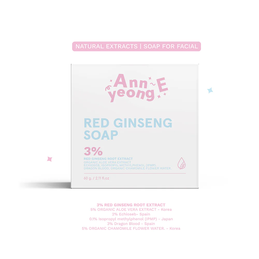 Мыло Annyeong E Red Ginseng 60 г