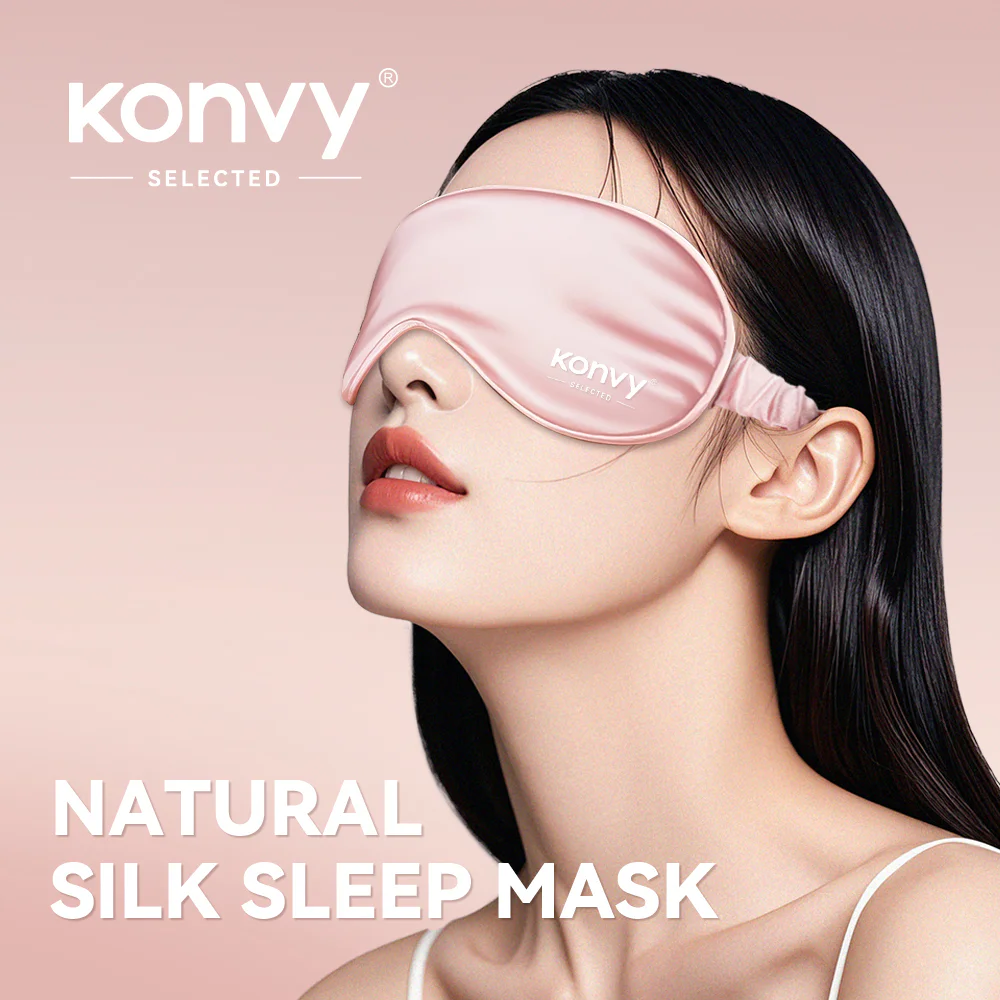 Маска Konvy Natural Silk Sleep 3D-Shaped