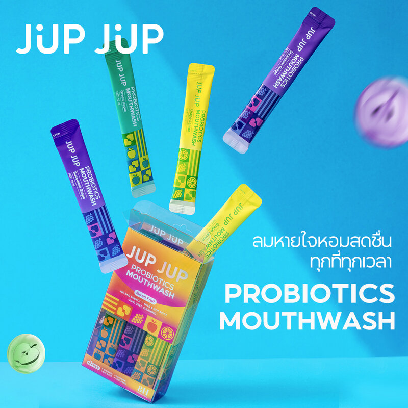 Ополаскиватель для рта JUP JUP Probiotics [10 мл x 12 шт]
