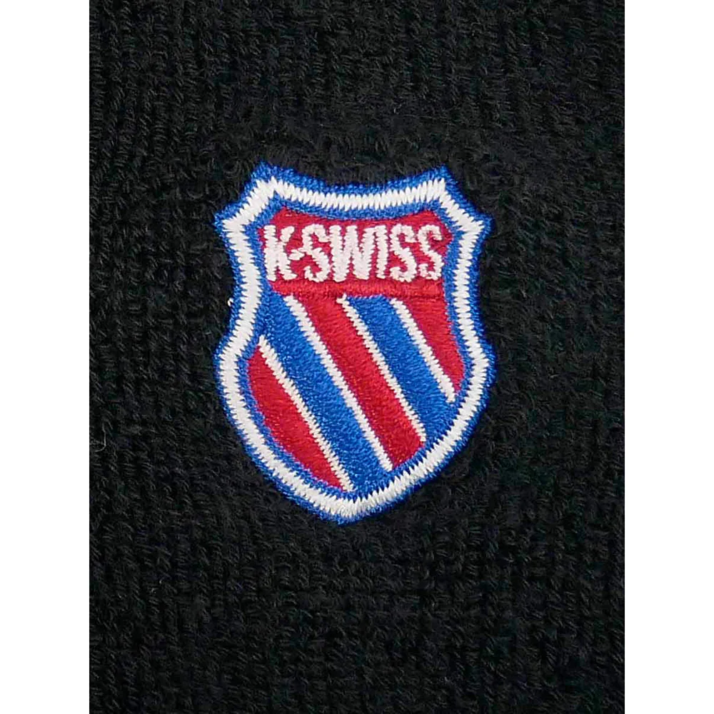 K-SWISS KSWFW24WBBLK Unisex Wristbands - Black - ONE SIZE
