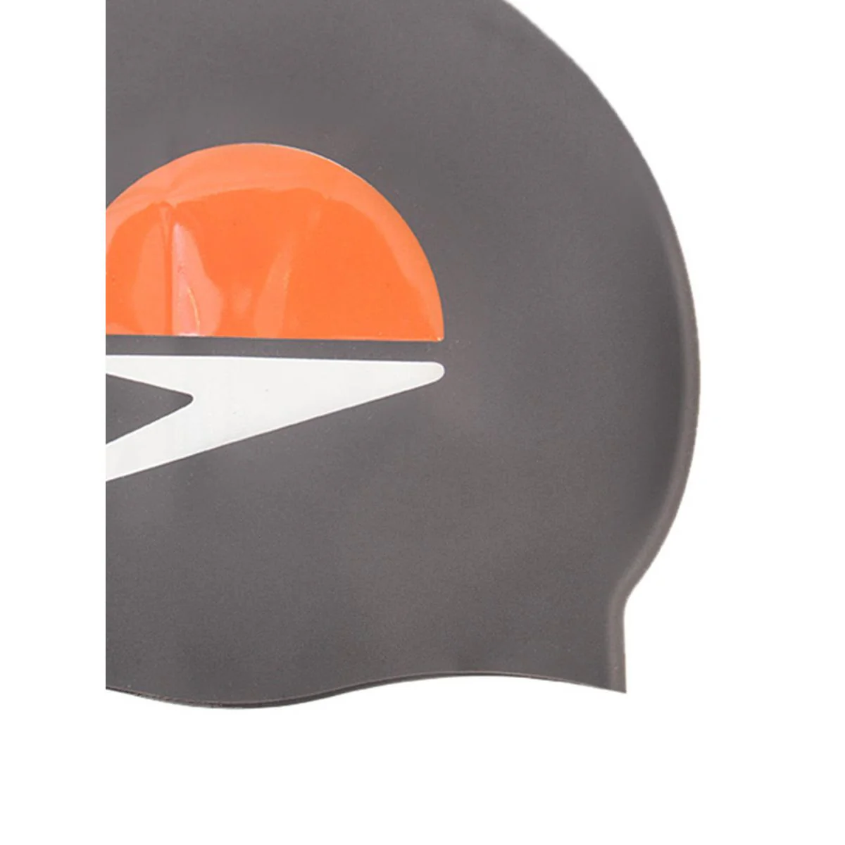 SPEEDO Printed Silicone Unisex Swim Cap - Black - ONE SIZE