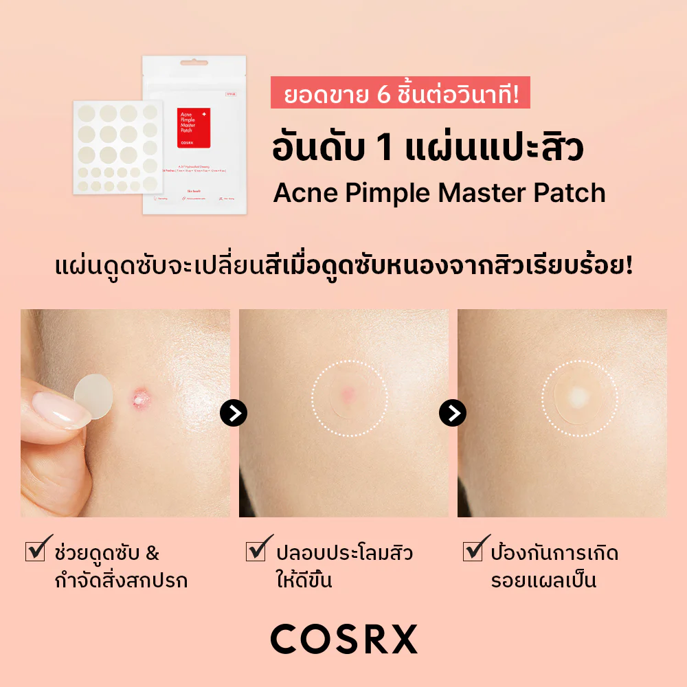 Cosrx Acne Pimple Master Patch 24 Dots — Acne Pimple 24 Dots