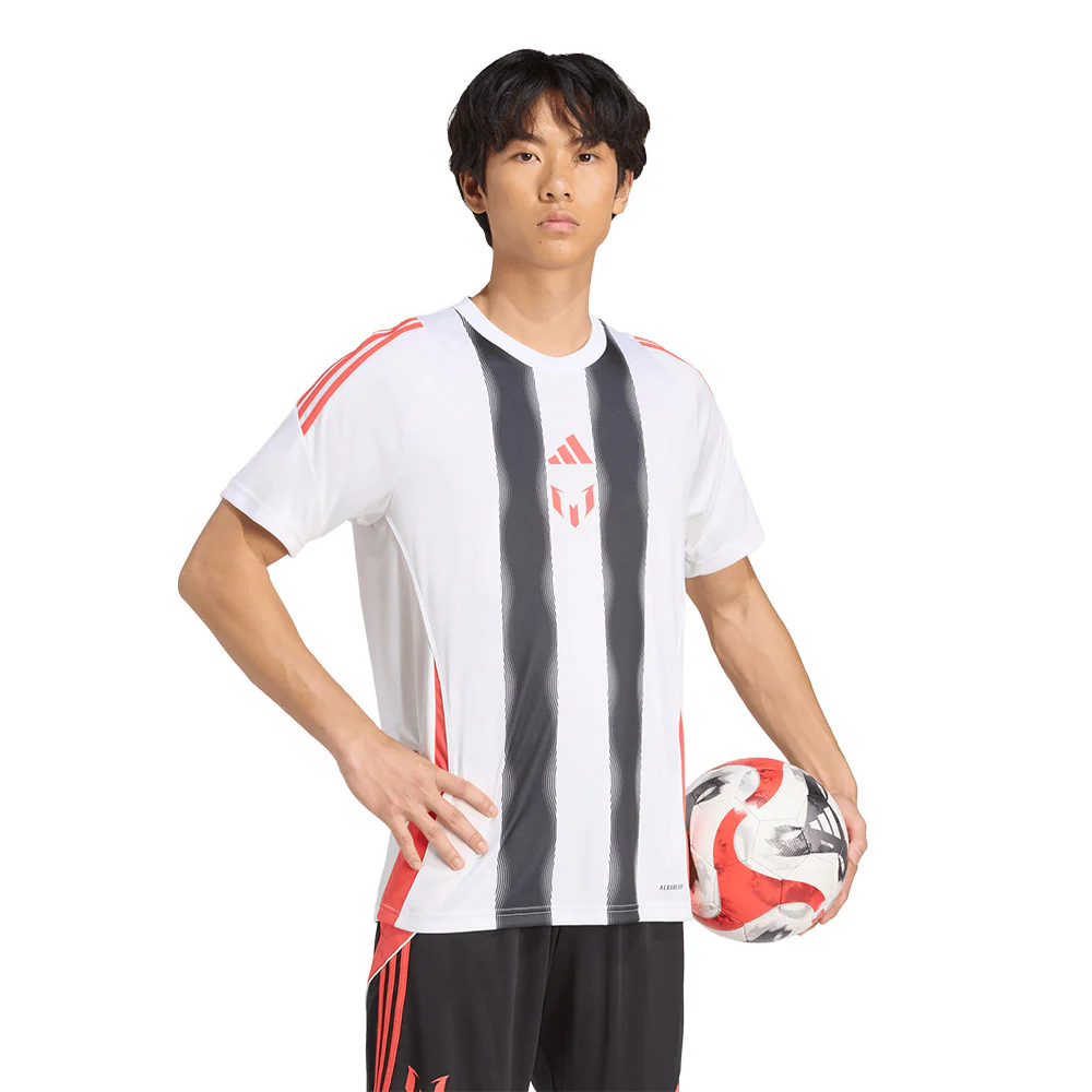 Мужская футбольная джерси Adidas Messi Training — цвет белый, размер 2XL (UK SIZE)