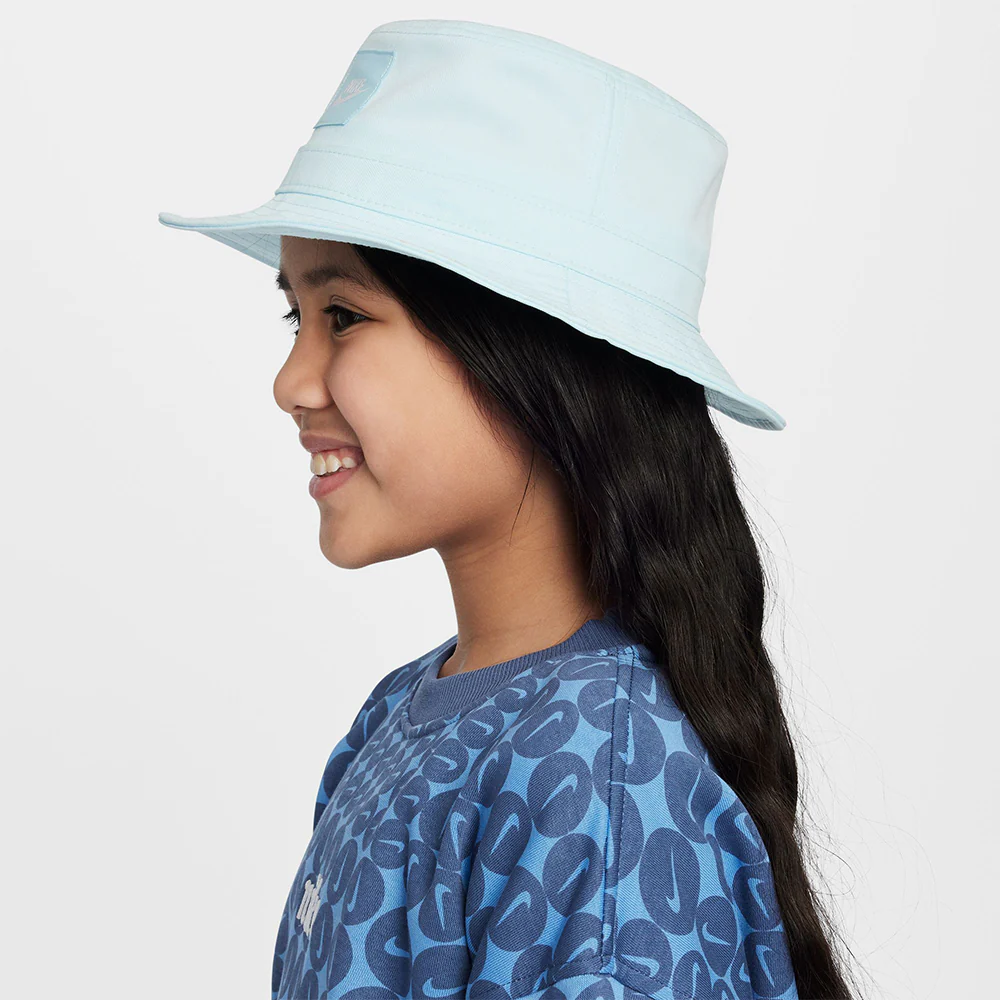 NIKE Apex Futura Kids Bucket Hat - Blue - ONE SIZE