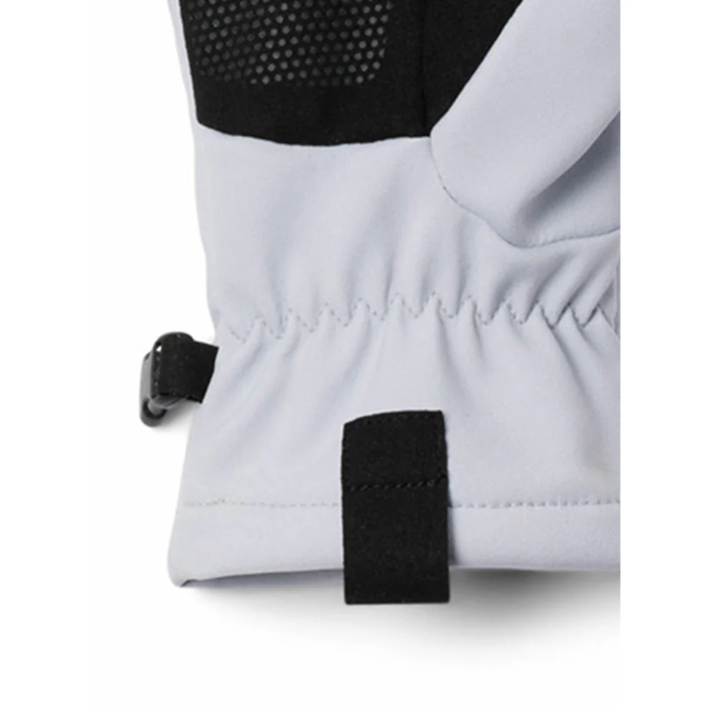 Женские перчатки Columbia Kruser Ridge III Softshell — цвет серый, размер L (американский размер)