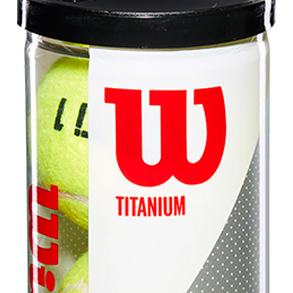 Wilson Titanium Tennis Ball (3 Balls) — цвет желтый, размер единый размер