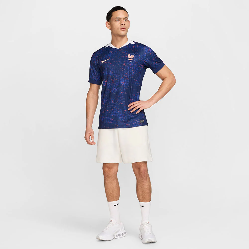 NIKE Men's FFF (Women's Team) Home Stadium 2025/26 Jersey - Blue - 2XL (US SIZE)