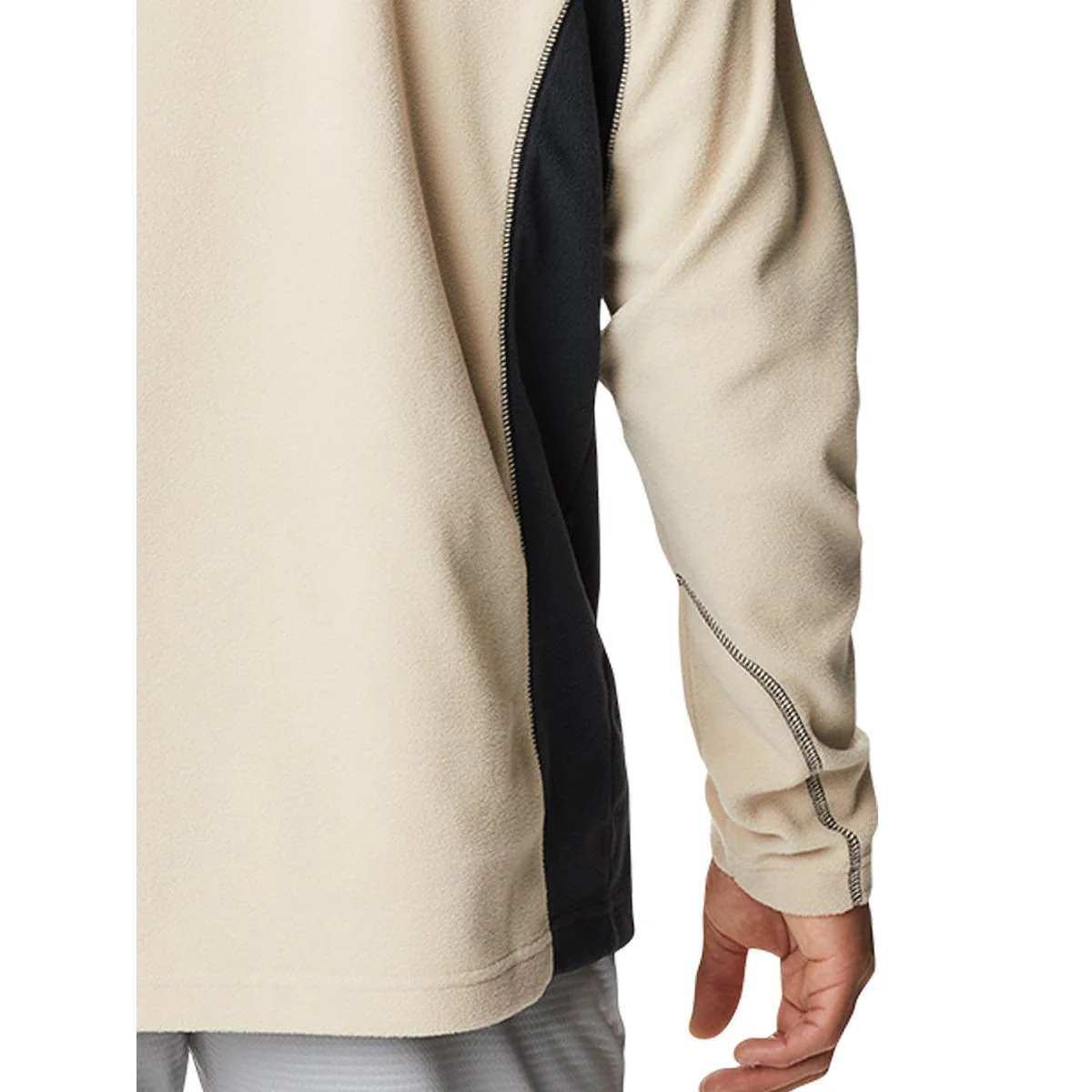 COLUMBIA Klamath Range™ II Half Zip Men's Sweatshirt - Cream - 2XL (US SIZE)