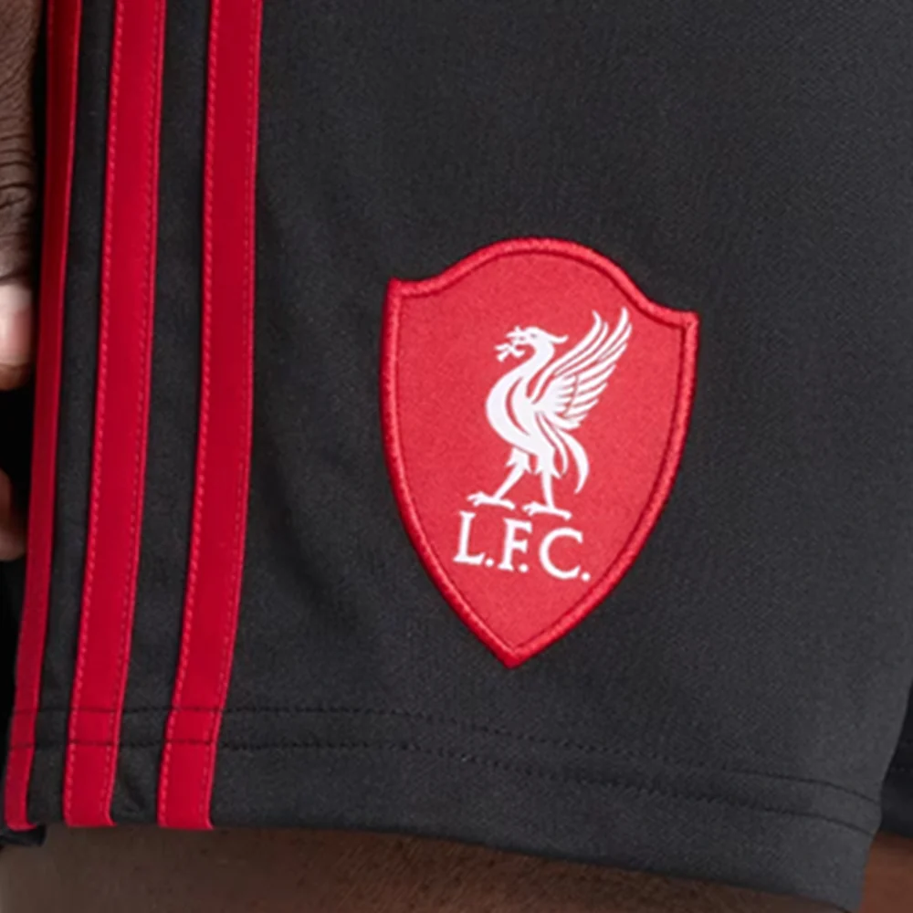 ADIDAS Men's Liverpool FC Away 2025/26 Football Shorts - Black - 2XL (UK SIZE)