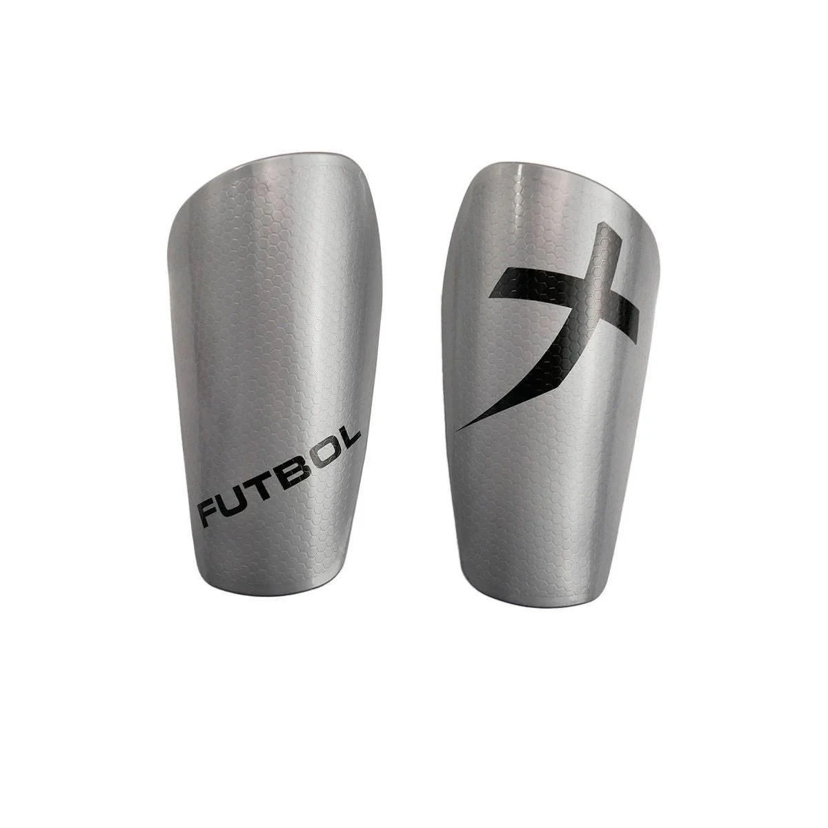 Futbolx Protect 01 Men's Football Shin Guards — цвет серый, размер L