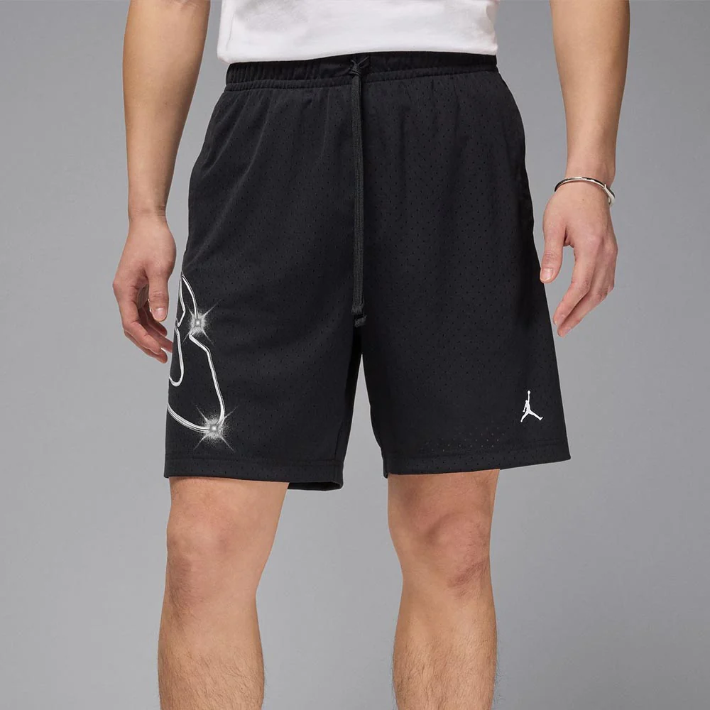 NIKE Dri-FIT Jordan Sport Men's Basketball Shorts - Black - L (US SIZE)