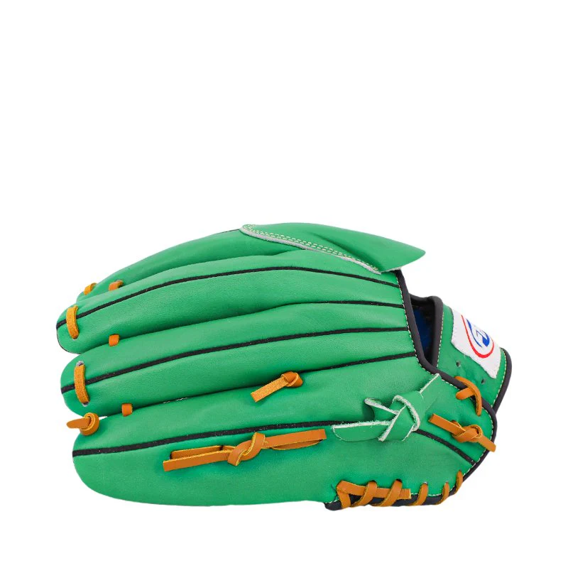 FBT Softball Gloves ถุงมือซอฟบอล Two-Piece 12 นิ้ว หนังแท้ Green 74427 - Green - One size