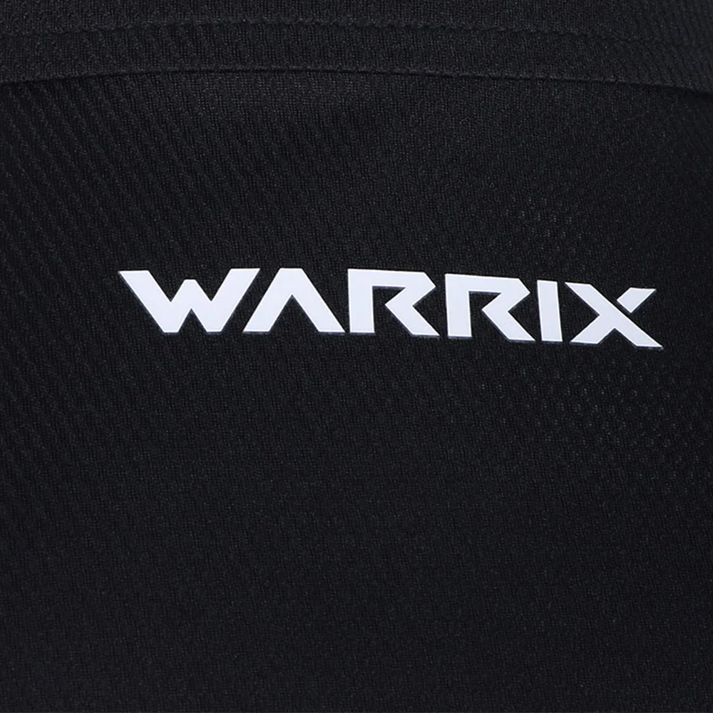 WARRIX Restart Unisex Polo Shirt - Black - 2L (ASIAN SIZE)