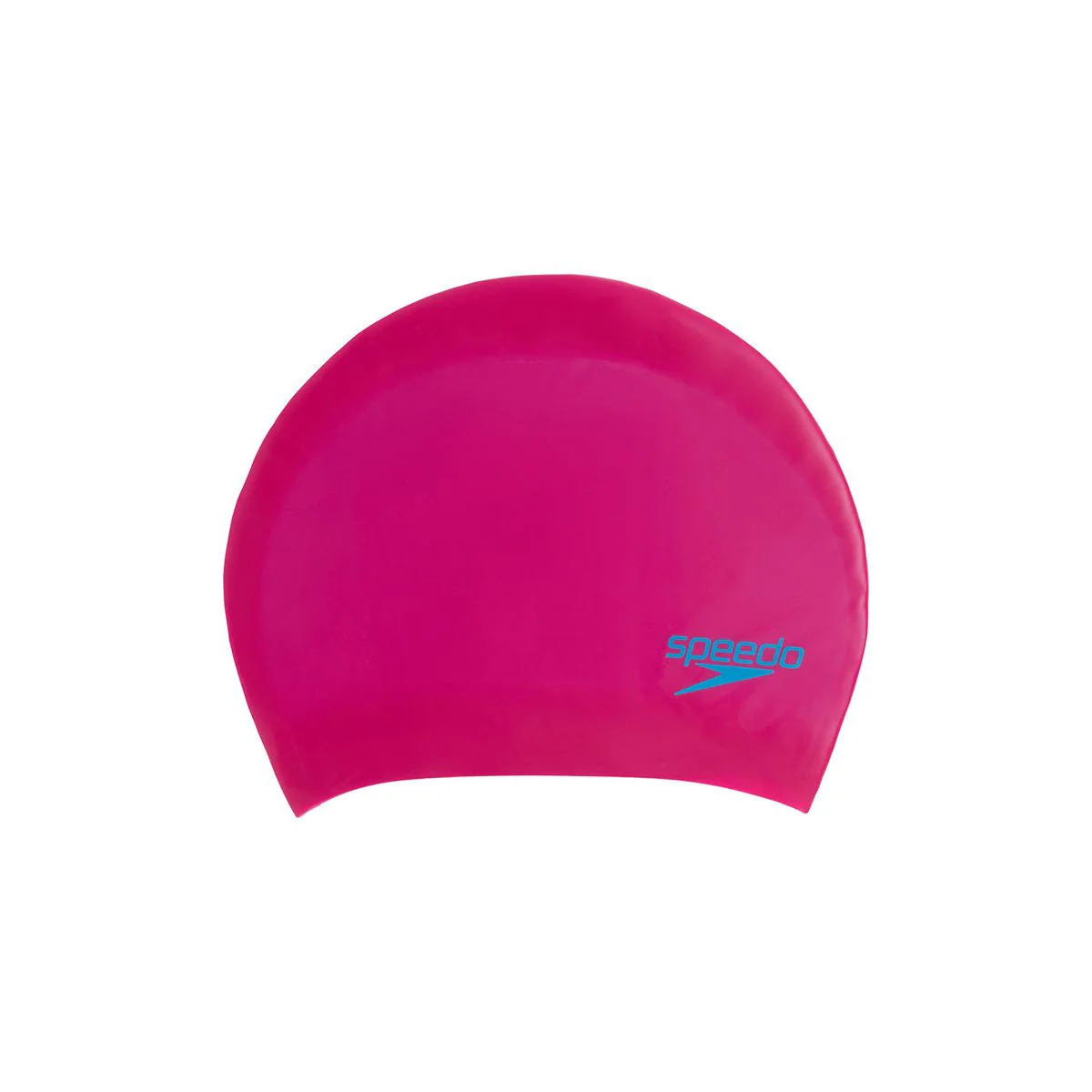 SPEEDO Junior Long Hair Kids Swim Cap - Pink - ONE SIZE