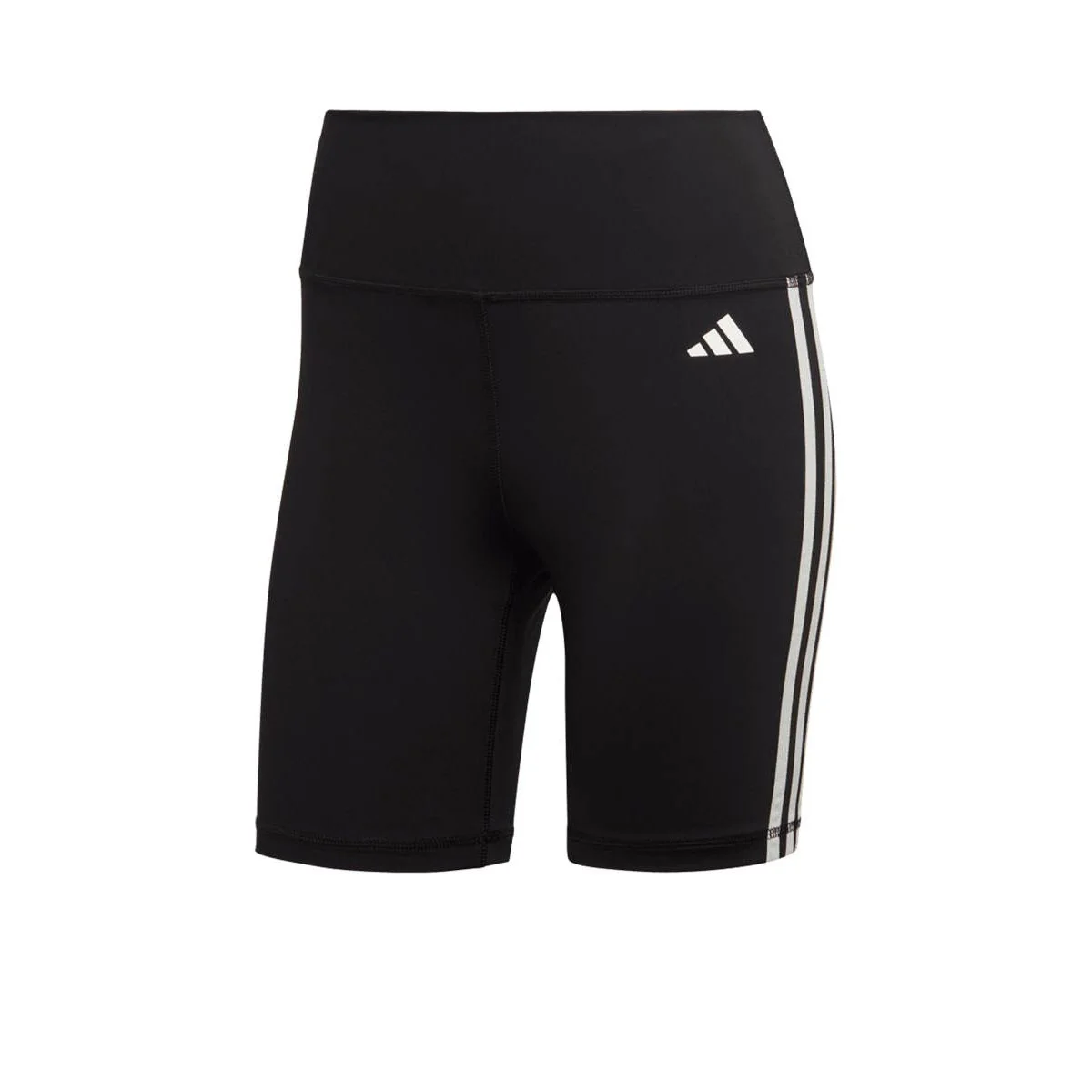 ADIDAS High Waisted Women's Training Shorts - Black - L (ASIAN SIZE)