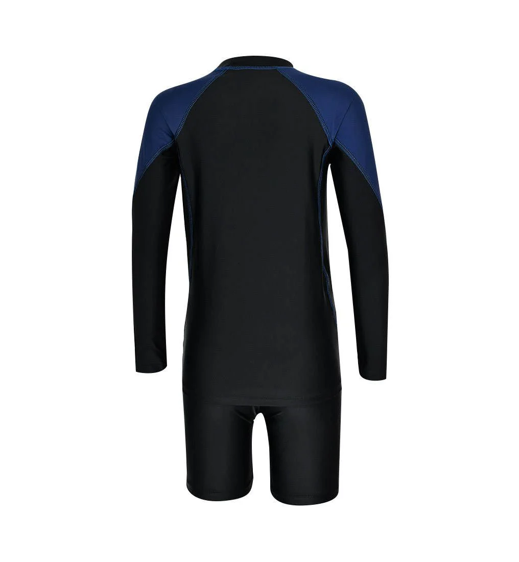 HIGHCLUB UPFK03 Boys Swimsuit - Black - 14 K (US SIZE)