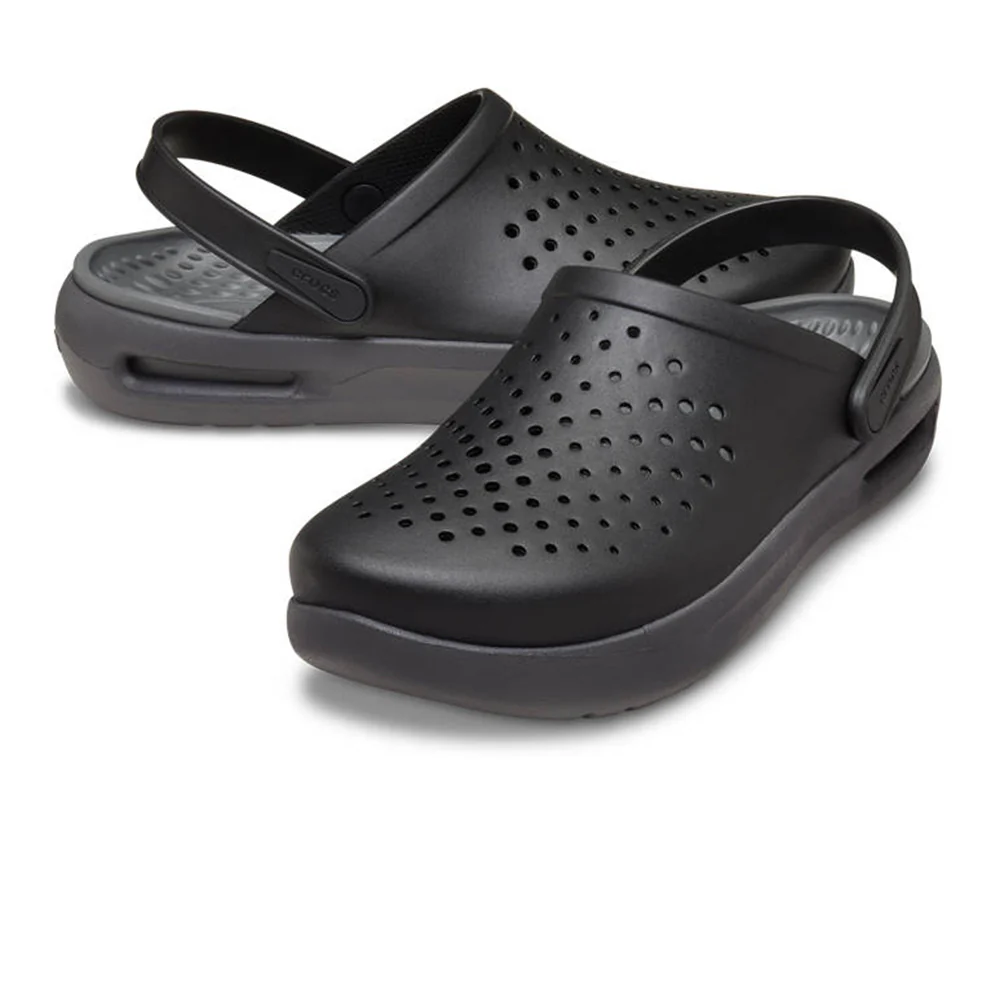 CROCS InMotion Clog Unisex Lifestyle Shoes - Black - US M10/W12