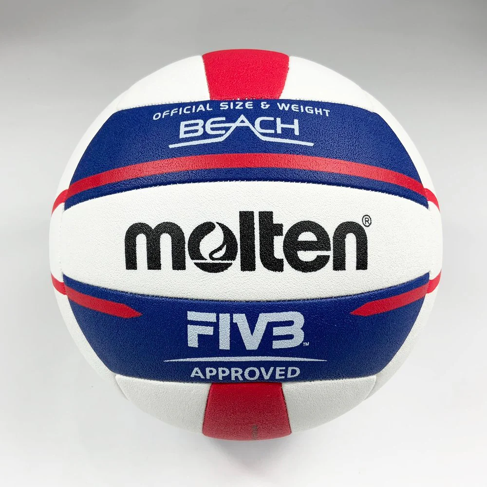 MOLTEN วอลเลย์บอลชายหาด V5B5000 ลูกวอลเลย์ หนัง PU รุ่นแข่งขันนานาชาติ - Multi color - Volleyball Size 5