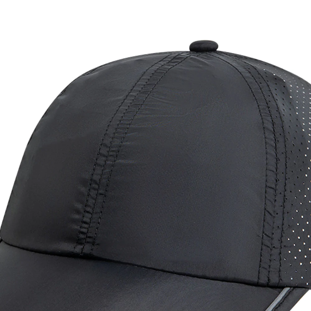 SPIKE Running Unisex Cap - Black - ONE SIZE