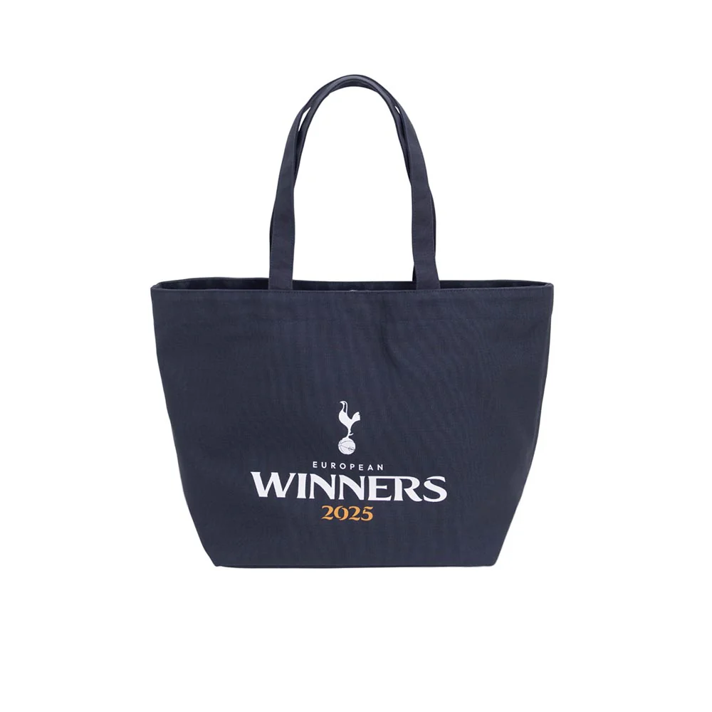 SPURS European Winners 2025 Unisex Tote Bag - Blue - ONE SIZE