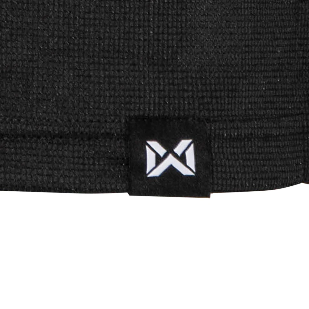 WARRIX Vaffle Unisex Polo Shirt - Black - 2L (US SIZE)