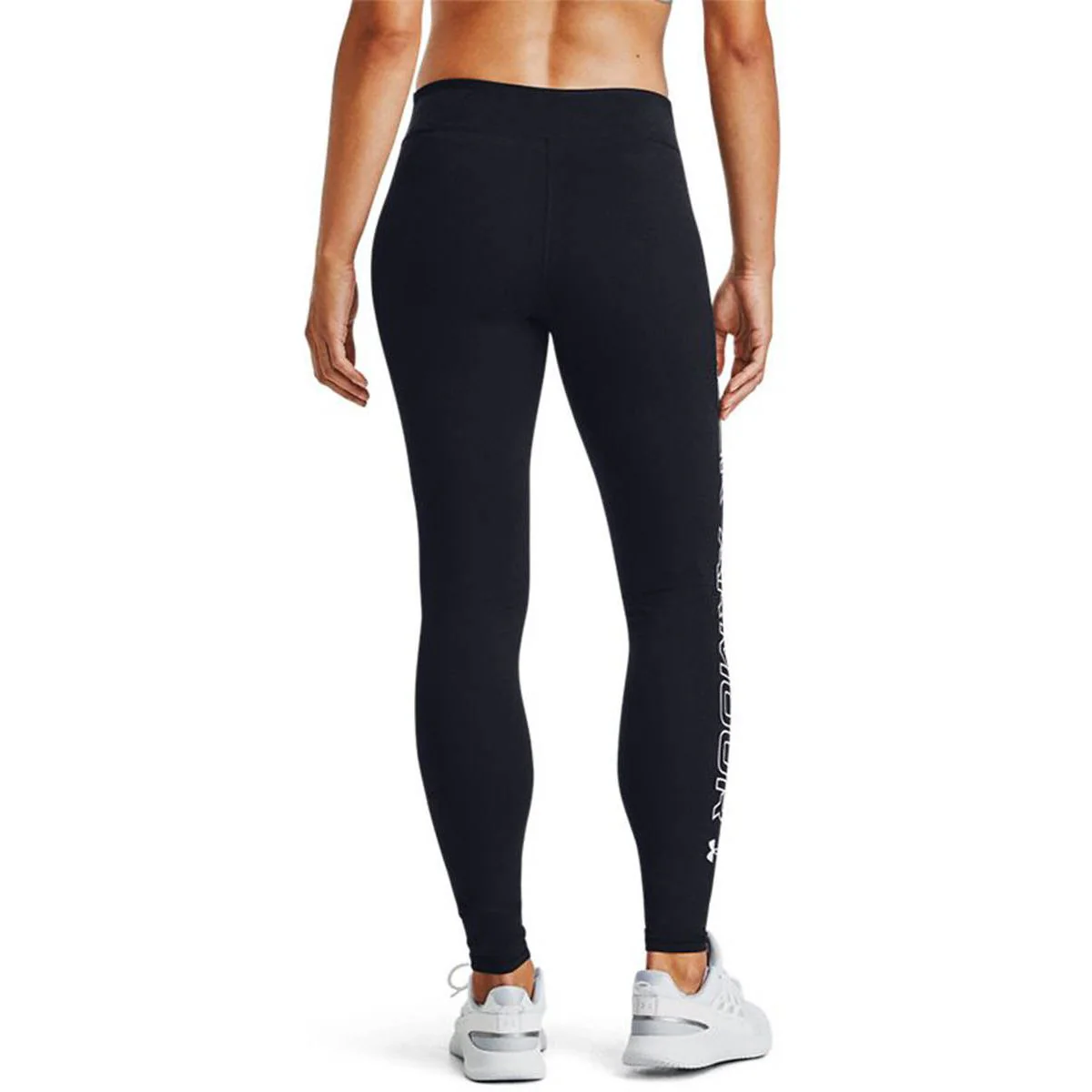 UNDER ARMOUR Favorite Wordmark Women's Training Pants - Black - L (US SIZE)