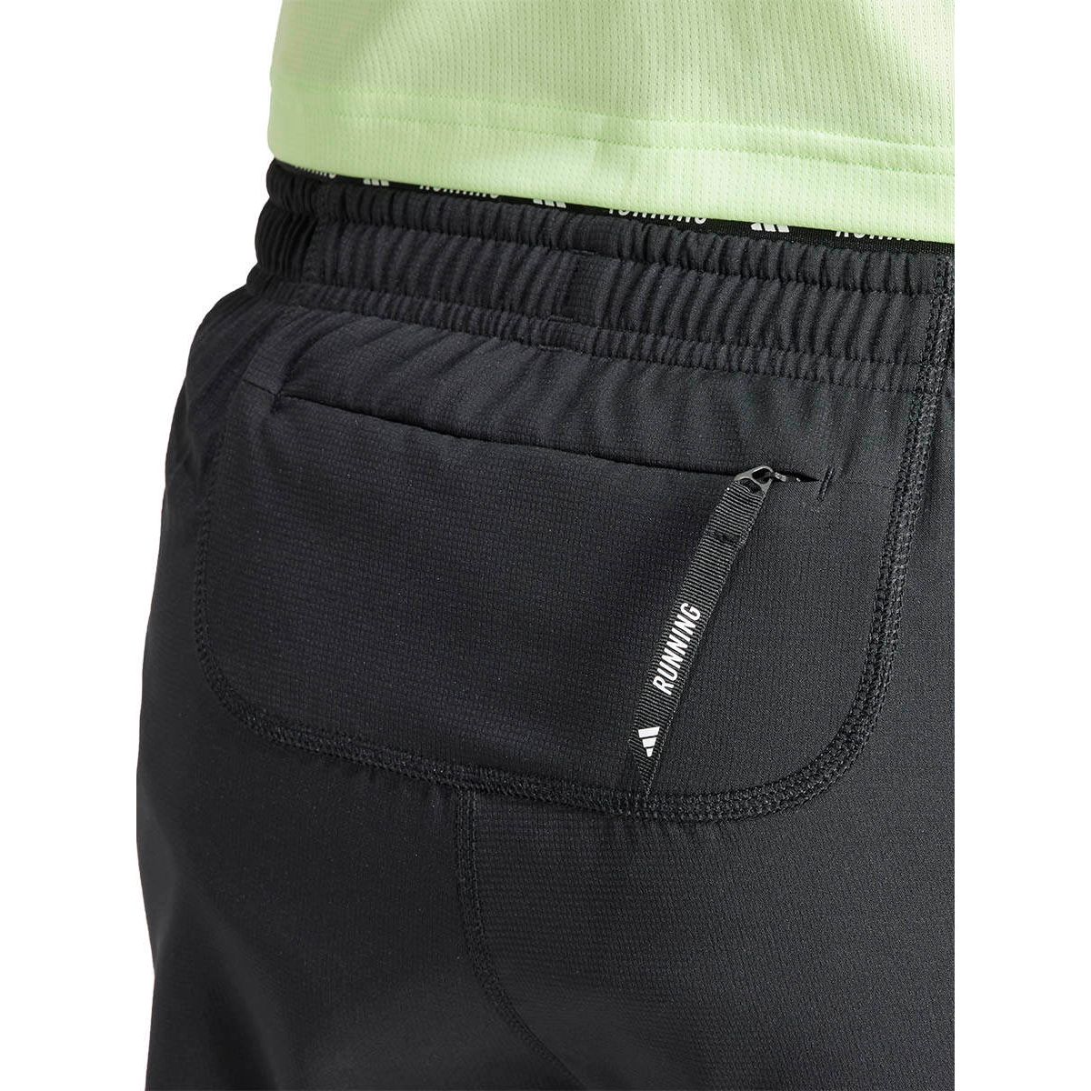ADIDAS Own The Run 3-Stripes Women's Running Shorts - Black - 2XL (ASIAN SIZE)