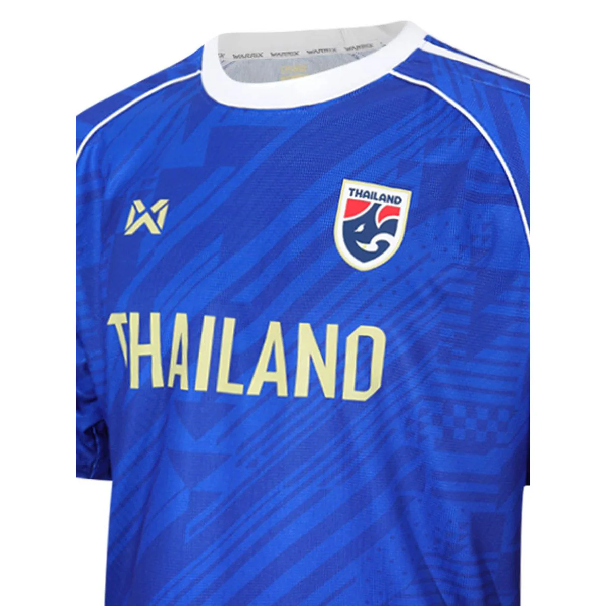 WARRIX Lifestyle Oversize Unisex Football T-Shirt - Blue - L (US SIZE)