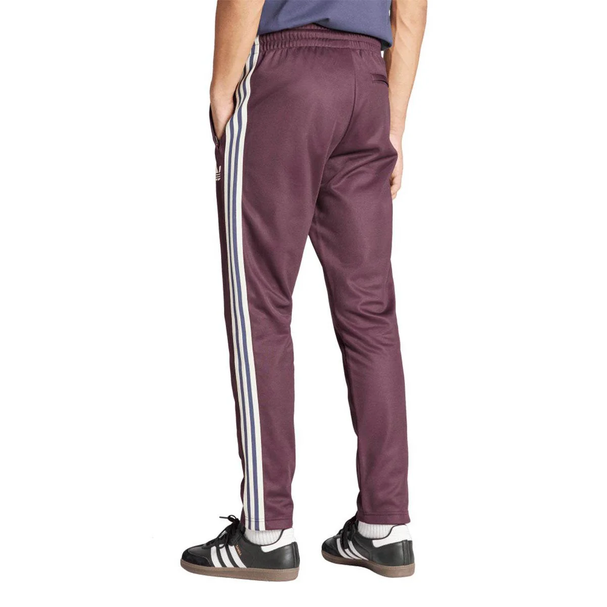 ADIDAS Spain Beckenbauer Tracksuit Men's Football Pants - Red - L (UK SIZE)