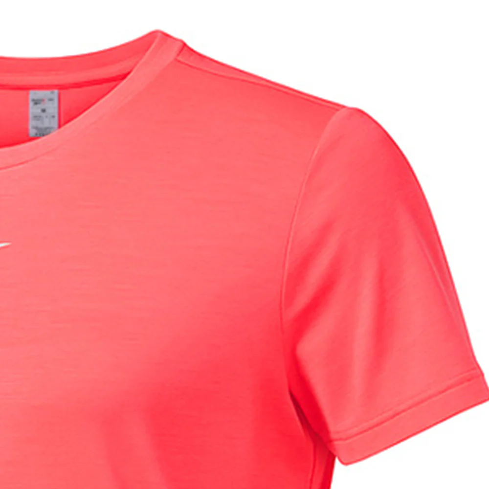 REEBOK Pink Women's Running T-Shirt - Pink - L (US SIZE)