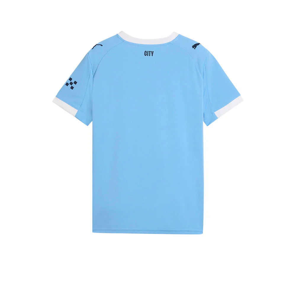PUMA Kids Manchester City Home 2025/26 Jersey - Blue - 116 CM