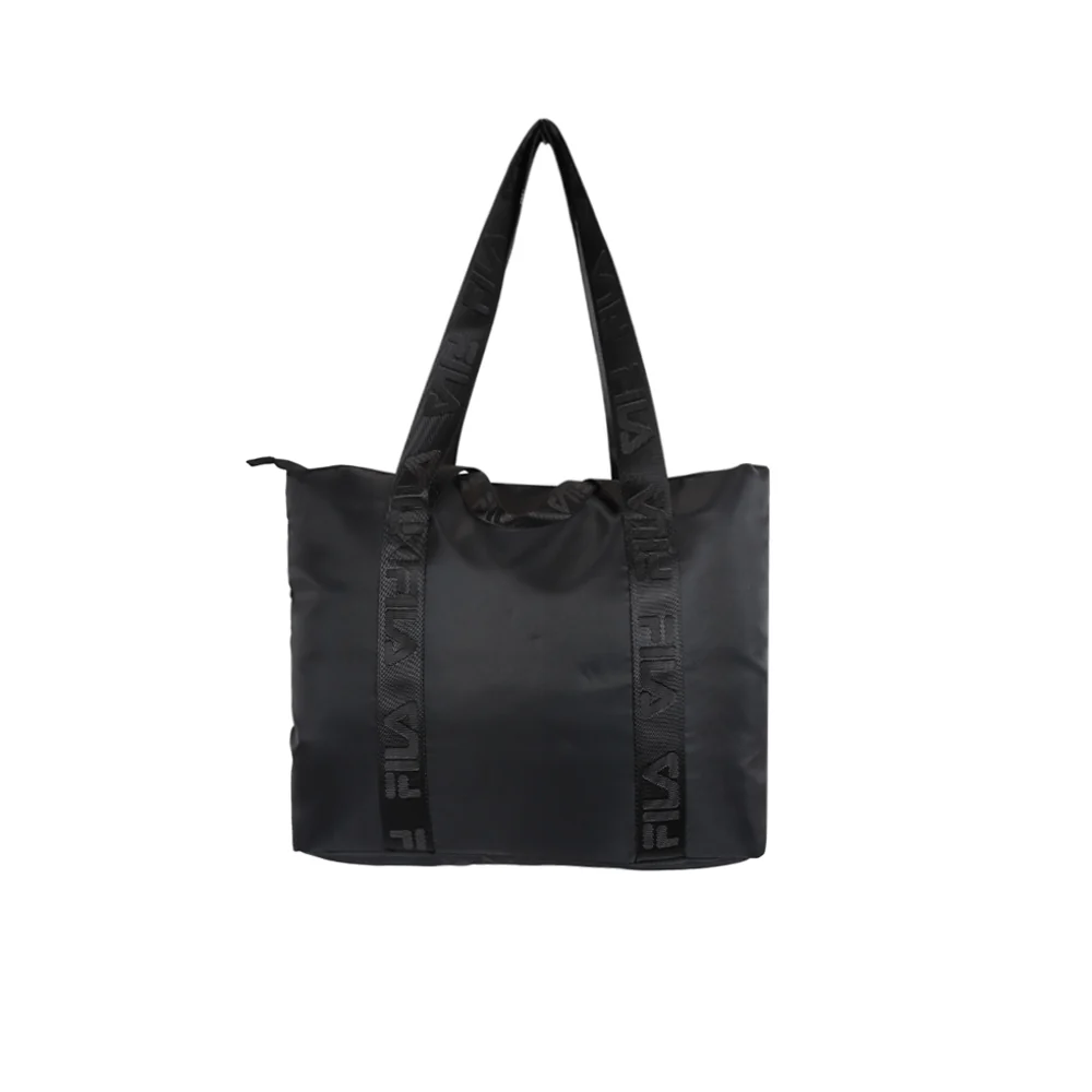 FILA Black Unisex Tote Bag - Black - ONE SIZE