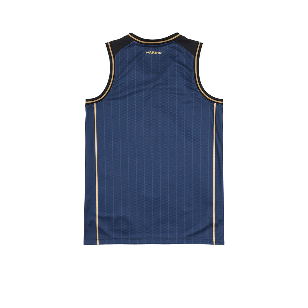 WARRIX Next Move Unisex Basketball Jersey - Navy - 2L (US SIZE)