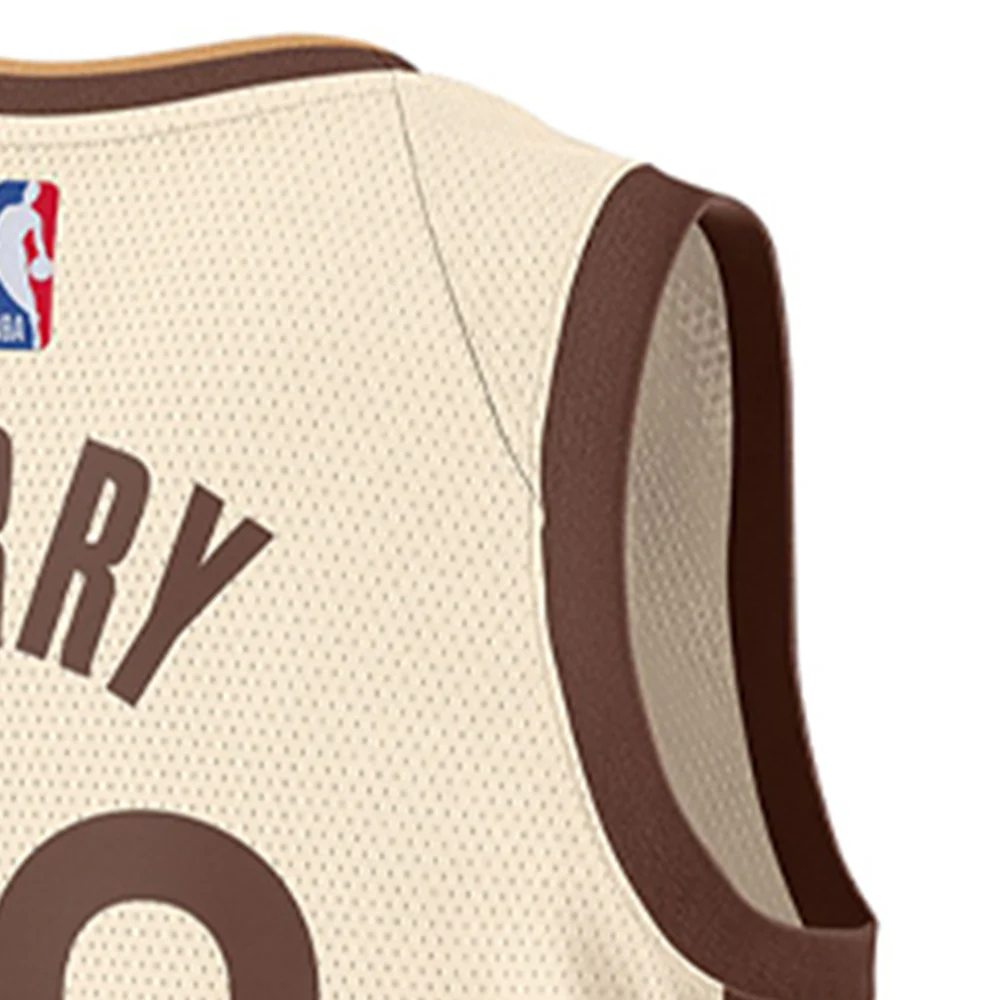 NIKE Men's Stephen Curry Golden State Warriors City Edition 2025/26 Basketball Jersey - White - 2XL (US SIZE)